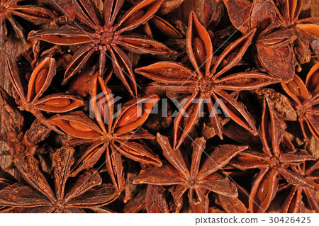 Star anise close up 30426425