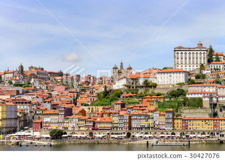 View of Porto Ribeira and Douro river in Porto 30427076
