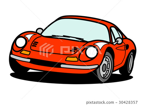 Italian Historic Sports Car Red 30428357