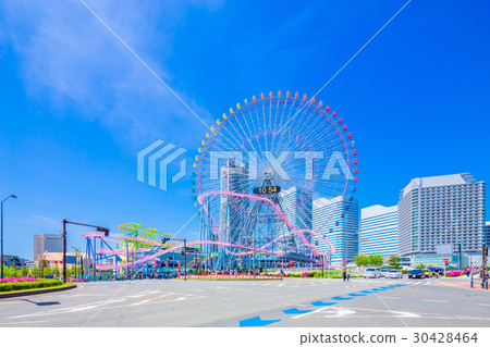 神奈川橫濱港未來的風景 神奈川橫濱港未來的風景 30428464