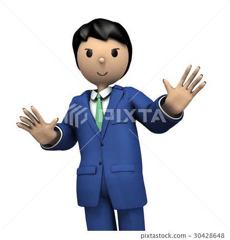 一個年輕的商人提出 30428648