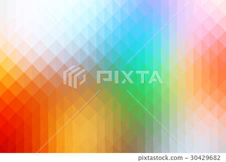 Rainbow colors rows of triangles background Rainbow colors rows of triangles background 30429682
