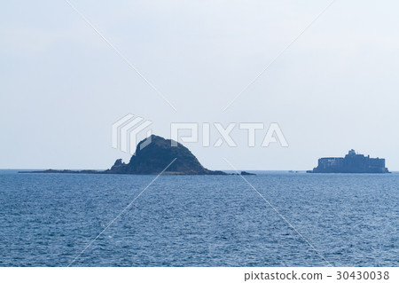 從高島5看到的軍艦島5 從高島5看到的軍艦島5 30430038