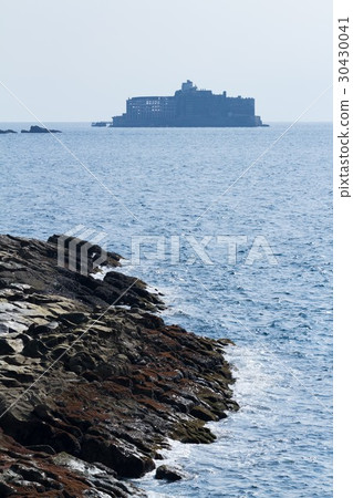 從高島8看到的戰艦島8 從高島8看到的戰艦島8 30430041