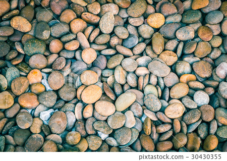 Sea stones background 30430355