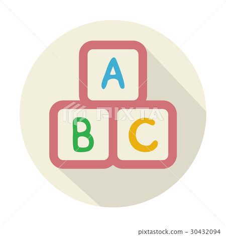Baby Cubes with letters Baby Cubes with letters 30432094