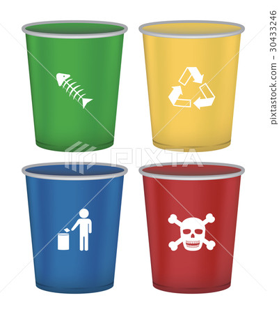 food bin recycle bin general bin and danger bin food bin recycle bin general bin and danger bin 30433246