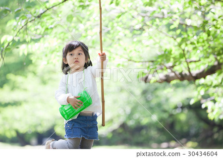 兒童暑假形象 30434604