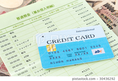 Credit card cashing shopping shopping 30436292
