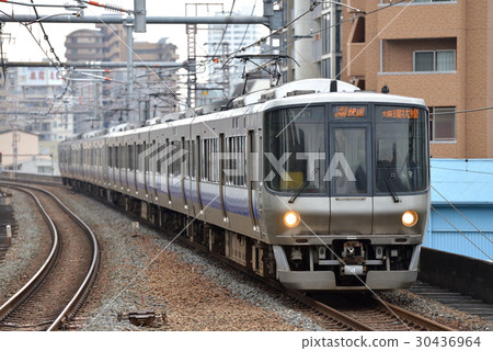 223 Series 0 series Kansai International Airport/Kishuji Express going on the Osaka Loop Line 30436964