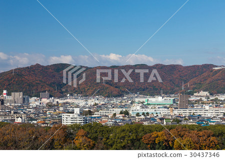 Japan city residence downtown cover season  30437346