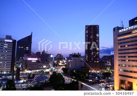 濱松站夜景 濱松站夜景 30438497