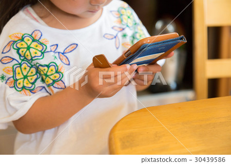 Smile and child girl 30439586