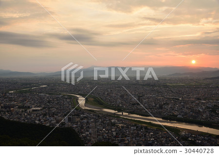 Overlooking Gifu City from Jinhua 30440728