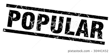 square grunge black popular stamp square grunge black popular stamp 30441432