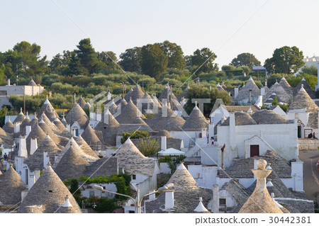 Italian landmark,trulli of Alberobello,Apulia 30442381