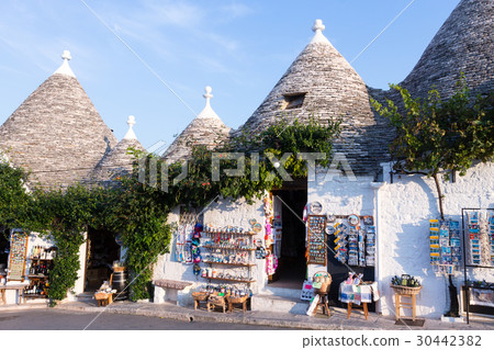 Italian landmark,trulli of Alberobello,Apulia 30442382