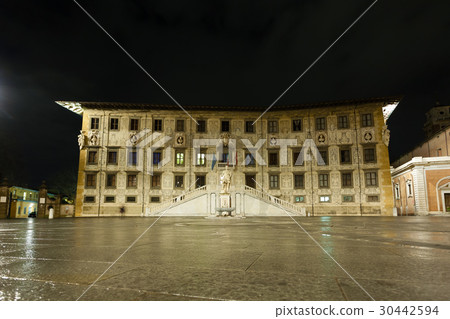 Pisa night view, Tuscany, Italy 30442594