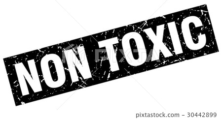 square grunge black non toxic stamp 30442899