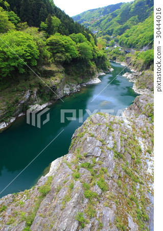 Koboke gorge of fresh green 30444016