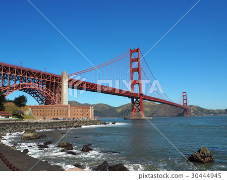 Fort Point的金門大橋 Fort Point的金門大橋 30444945