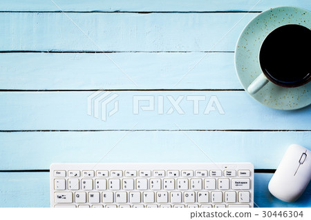 Header for technology concept,Example keyboard wit 30446304