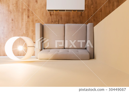 Large luxury interior living room 30449087