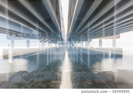 Blur light effect double exposure photography 30449995