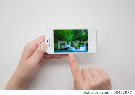 Smartphone inlay composite photo arrangement 30452977