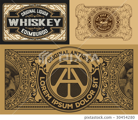 Old  label design  30454280
