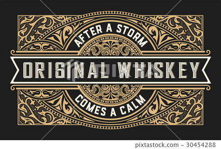 Old  label design  30454288