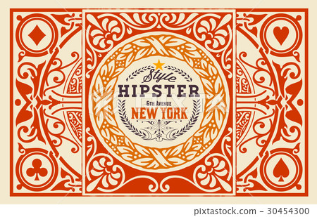 Old  label design  30454300