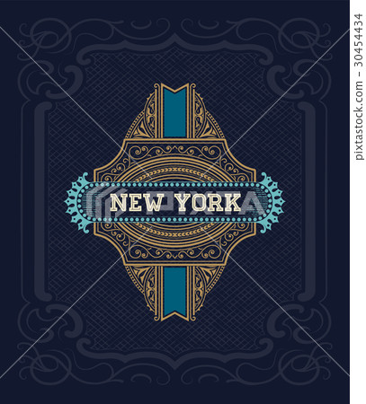 Retro logo template Retro logo template 30454434