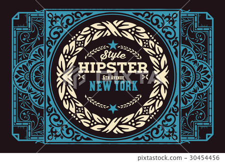Retro logo template Retro logo template 30454456