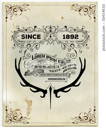 Vintage design Vintage design 30454630