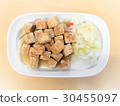 Fried, Sticky, tofu, Kimchi,Taiwanese, delicious 30455097