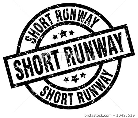 short runway round grunge black stamp short runway round grunge black stamp 30455539