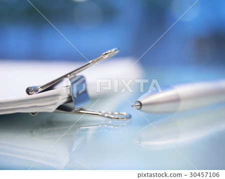 Business image · document · double clip Business image · document · double clip 30457106