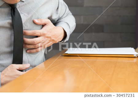 Heart disease while working at the office 30457231
