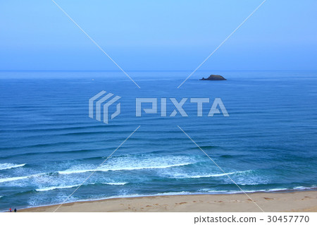 鳥取沙丘和日本海 30457770