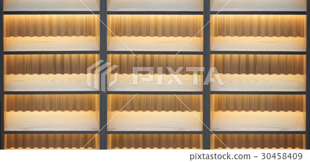 wood shelf with light for decoration wood shelf with light for decoration 30458409
