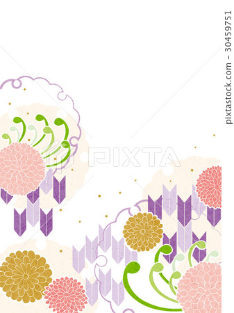 Background material - Japanese pattern image 3 (texture) 30459751