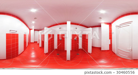 Shower room with shower cabins 30460556