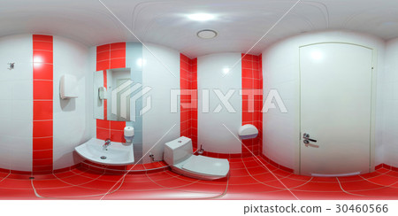 Restroom with toilet and washbasin 30460566