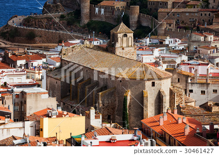 Parish Church of Saint Vicent in Tossa de Mar Parish Church of Saint Vicent in Tossa de Mar 30461427