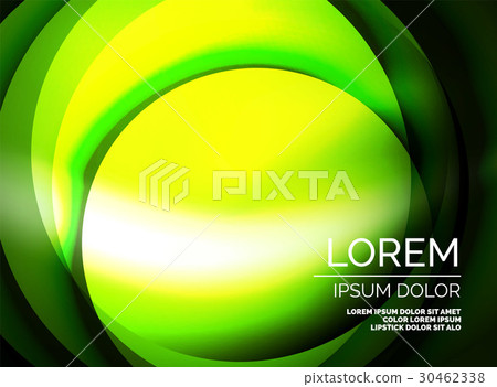 Shiny silk wave template, color satin with effects 30462338