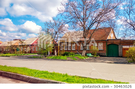 beautiful landscape street Vladikavkaz cityscape beautiful landscape street Vladikavkaz cityscape 30463026