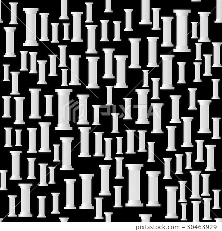 Greek Column Seamless Pattern 30463929