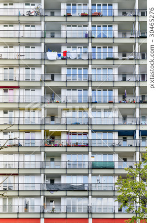 social housing, details of a skyscraper in Berlin social housing, details of a skyscraper in Berlin 30465276