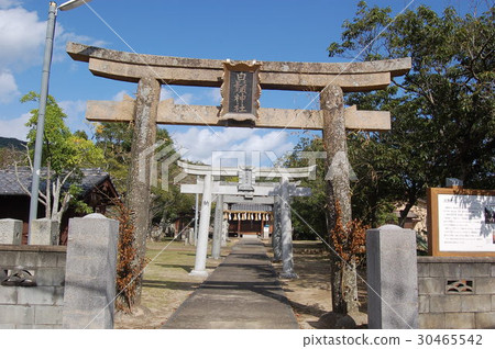 Shiroi shrine in Fukuoka City Nokojima Shiroi shrine in Fukuoka City Nokojima 30465542